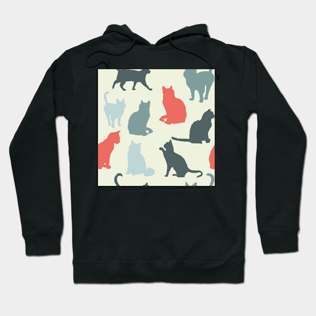 A collection of cats Hoodie by NattyDesigns